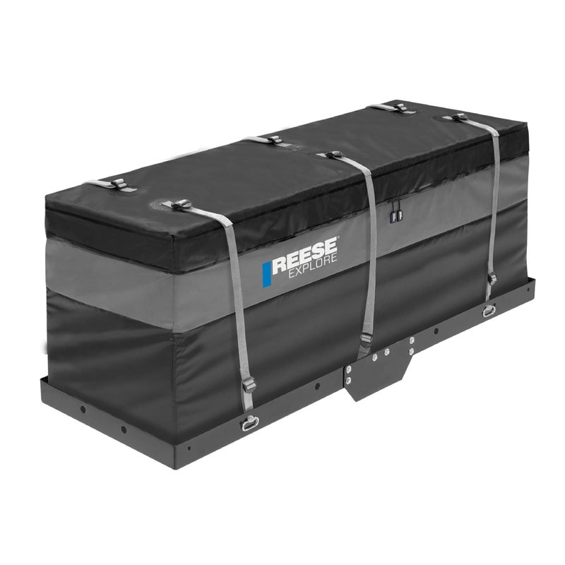 Reese Explore 63604 Amigo Hitch Mount Cargo Carrier Bag, 59 Inch x 18.5 Inch x 24 Inch, Rainproof, Fit On A Most Full-Size Hitch Mounted Cargo Carriers. - Image 1